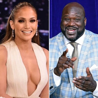 Jennifer Lopez and Shaquille O'Neal Instagram