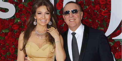 Thalía and Tommy Mottola: Their Love in Pictures