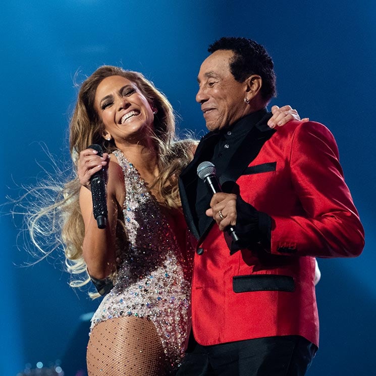 Jennifer Lopez and Smokey Robinson