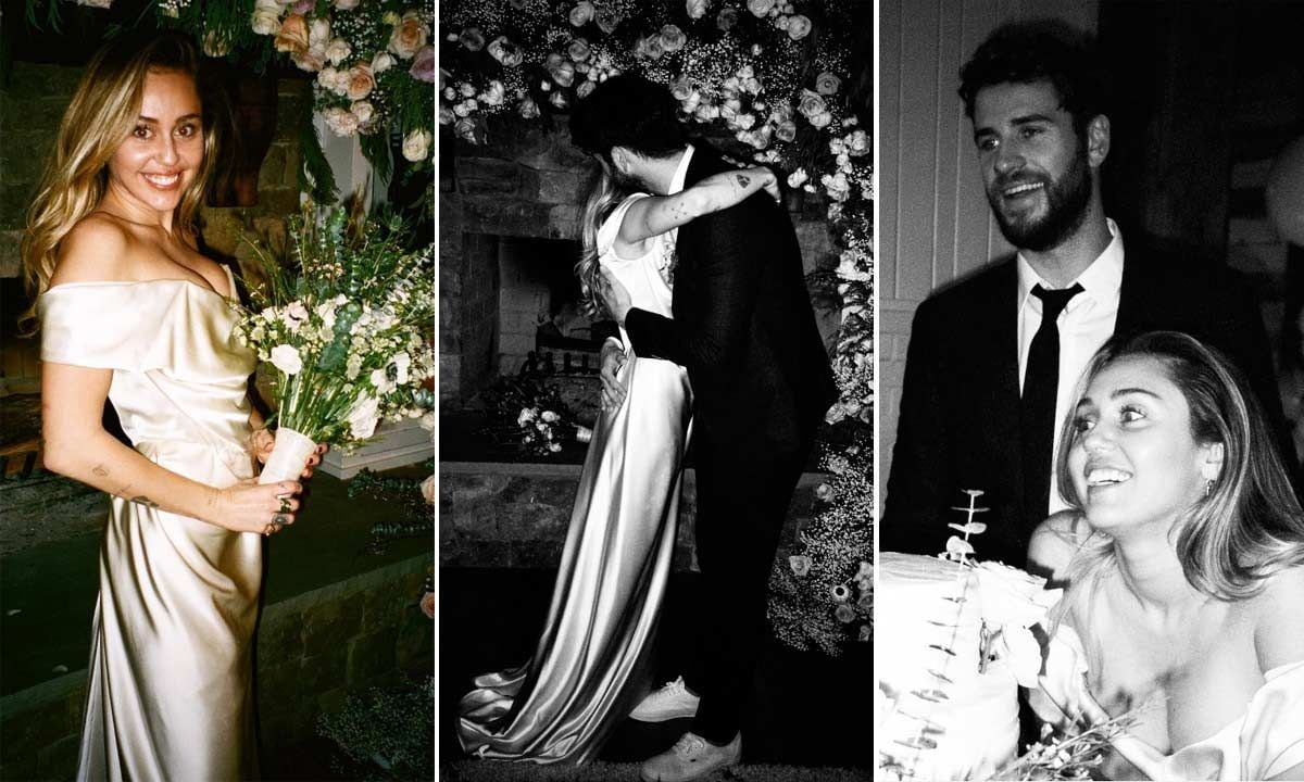 Miley Cyrus shares candid, never seen before wedding photos for Valentine's Day