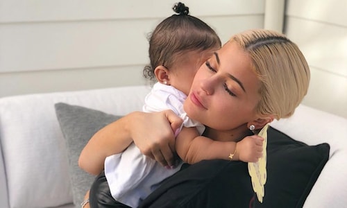 Kylie Jenner's baby Stormi gets her first diamond necklace – at age one!
