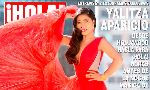 You've never seen Yalitzia Aparicio like this! She channels Oscar glam on HOLA MX cover