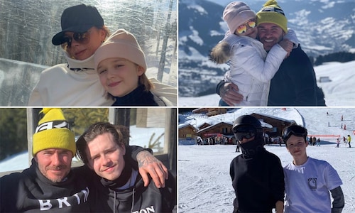 Inside David and Victoria Beckham's incredible family ski vacation