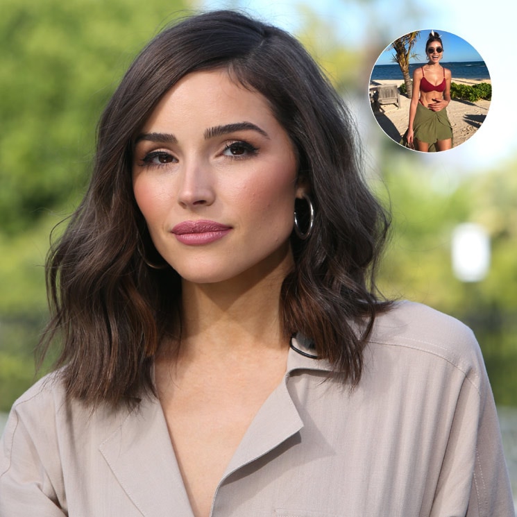 Olivia Culpo shows off her jaw-dropping abs of steel in bikini snap