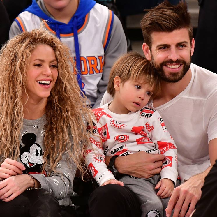 shakira, piqué y sasha 