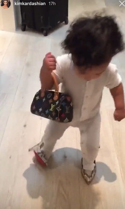 Kim Kardashian Bought Her Family Little Louis Vuitton Bags