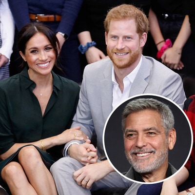 George Clooney praises Meghan Markle and Prince Harry