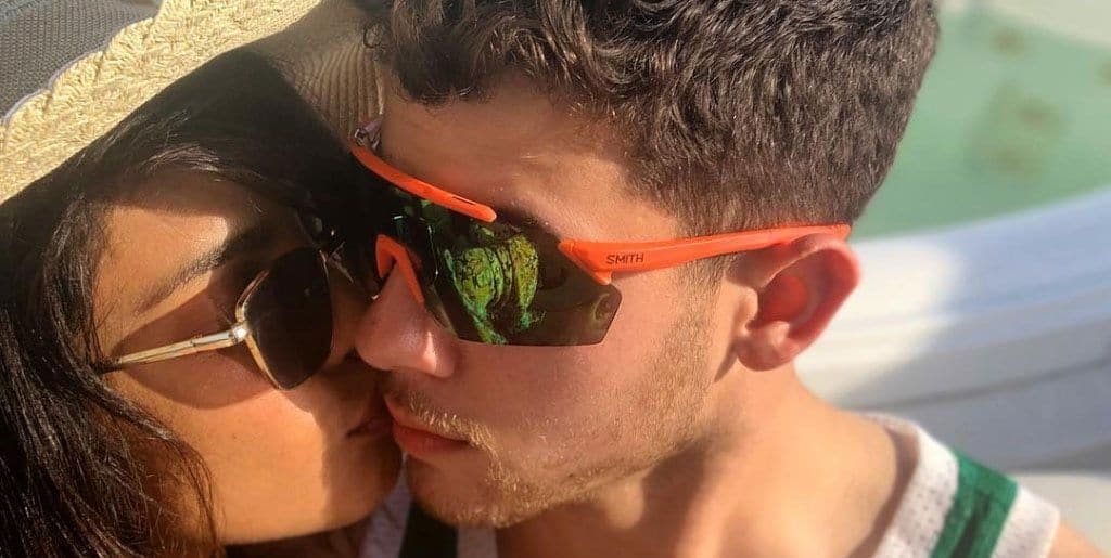 Priyanka Chopra and Nick Jonas bring the romance to Miami as they party with Jonas Brothers
