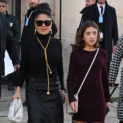 Salma Hayek and daughter Valentina Paloma