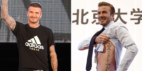 Mystery revealed! The meaning behind David Beckham's tattoos