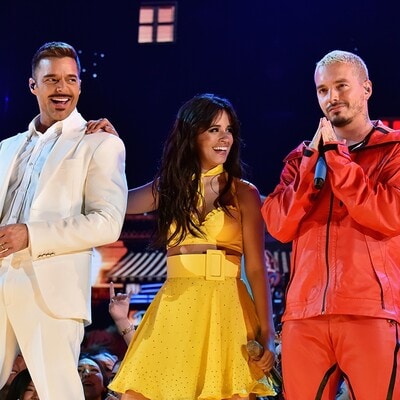 Balvin, Jlo, Ricky Martin and Demi Lovato performance