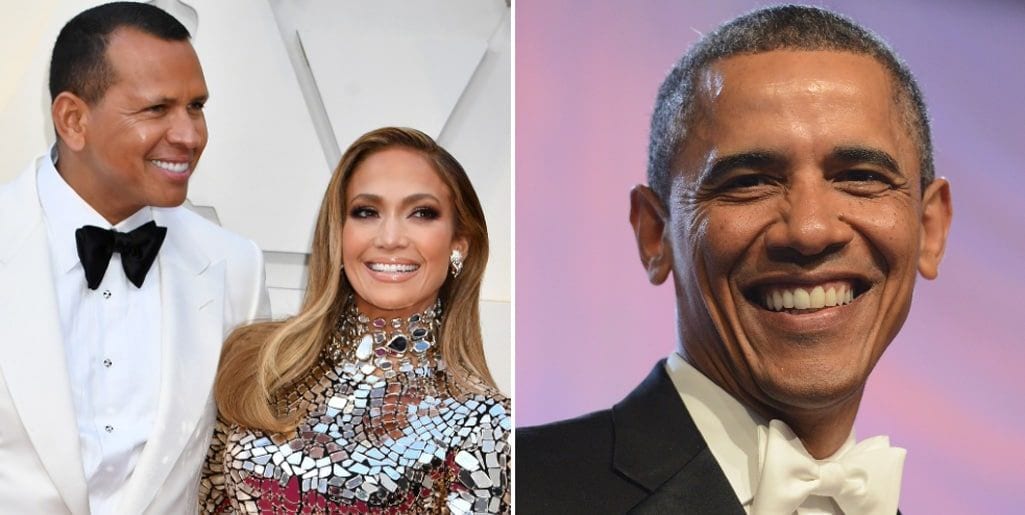 Everyone congratulated JLo and A-Rod on their engagement - including Barack Obama
