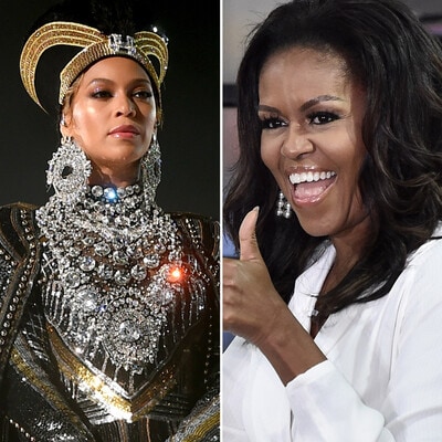 Beyonce and Michelle Obama
