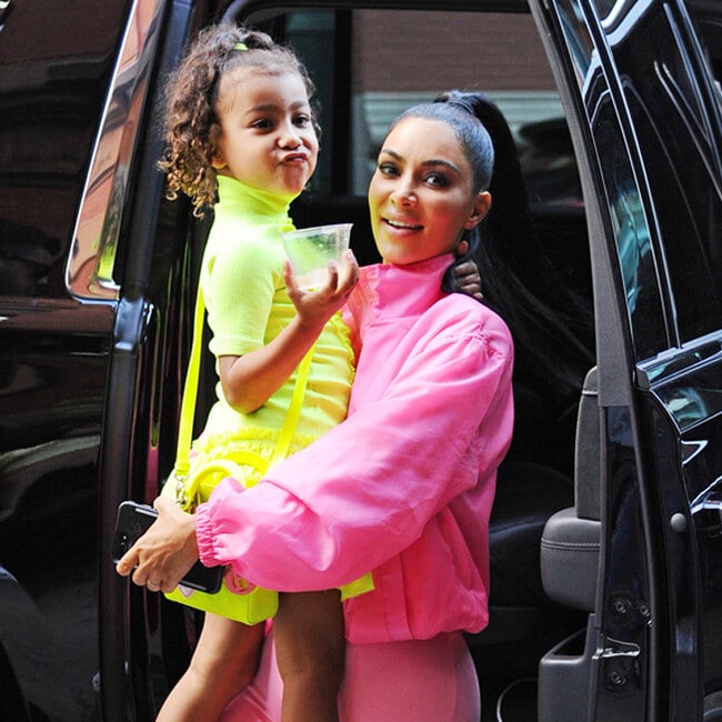 Uh-oh! Kim Kardashian’s daughter North throws a tantrum over pink snake-print boots
