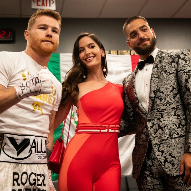 Maluma, Prince Royce, Bad Bunny and more Latin superstars light up Vegas for fight night!