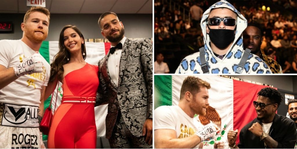 Maluma, Prince Royce, Bad Bunny and more Latin superstars light up Vegas for fight night!
