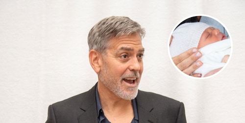 George Clooney's hilarious reaction to the idea of being Archie Harrison's godfather