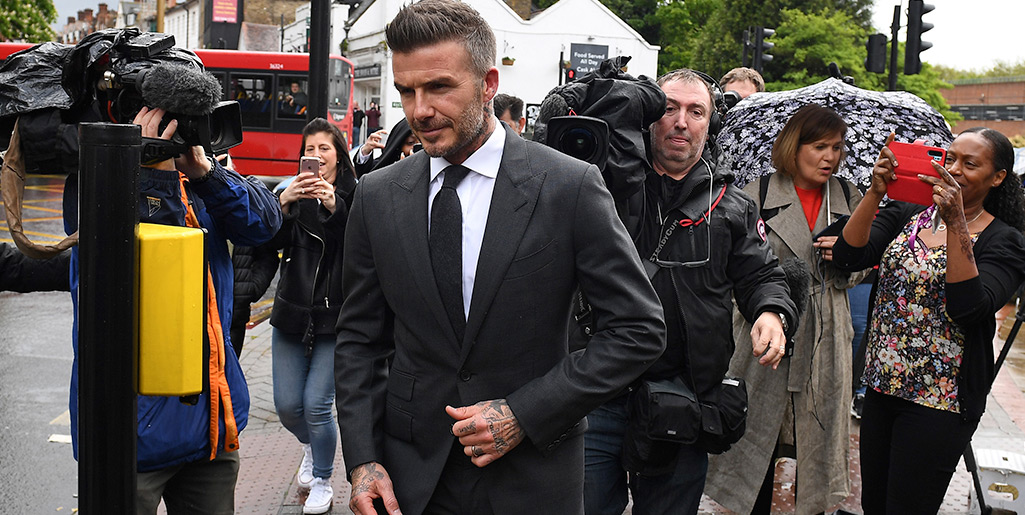 David Beckham and his seriously elegant courthouse fashion
