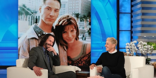 Keanu Reeves reveals this secret about co-star Sandra Bullock