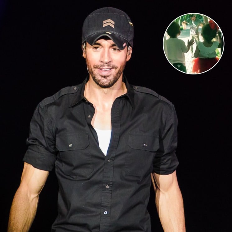 Enrique Iglesias and twins