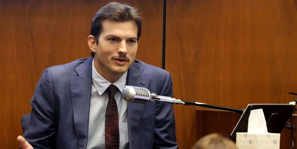 Ashton Kutcher takes the stand to speak publicly for the first time about his friend's death