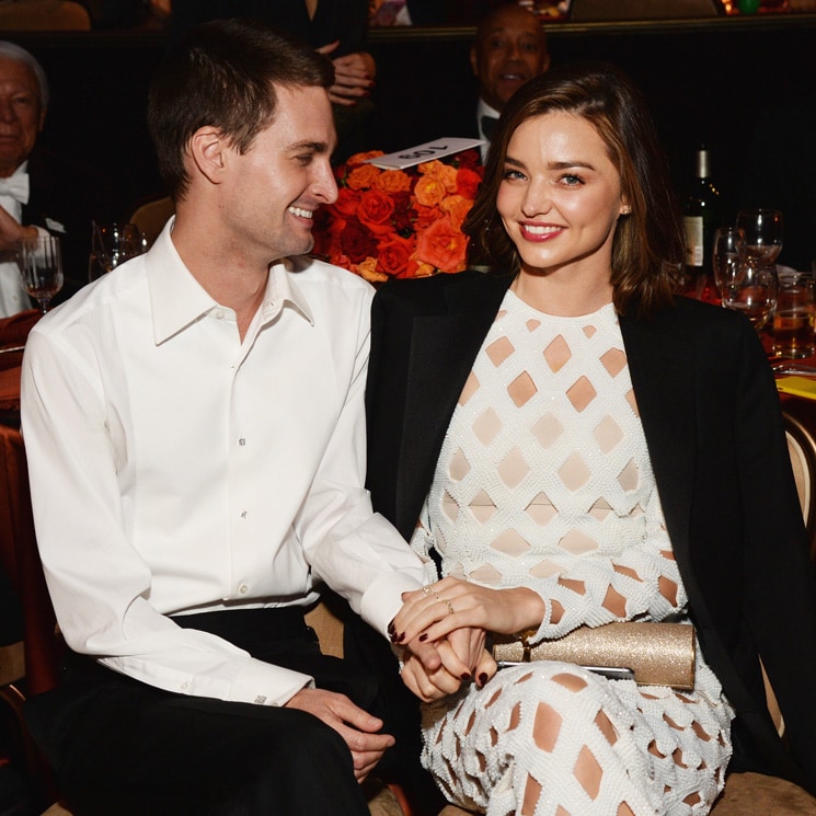 Miranda Kerr and Evan Spiegel