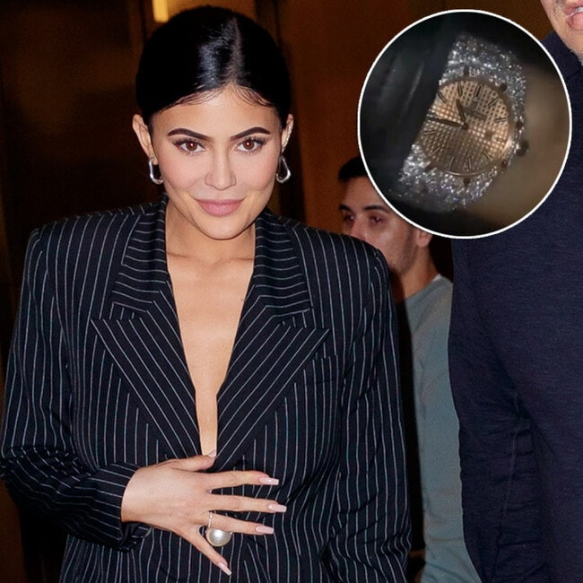 Travis Scott surprises Kylie Jenner with opulent diamond watch