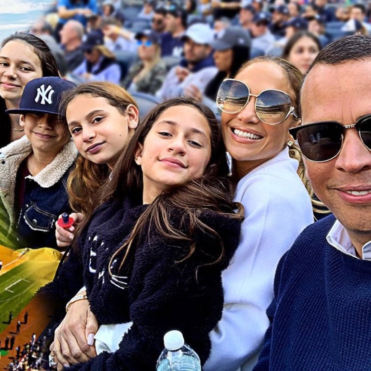 Jennifer Lopez and Alex Rodriguez family