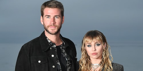 Miley Cyrus and Liam Hemsworth were matchy-matchy on a high-fashion date night