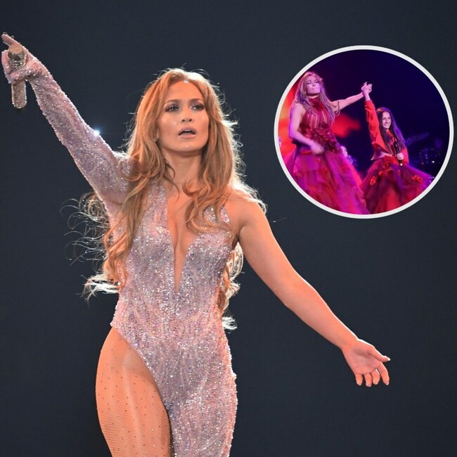 Jennifer Lopez rendered speechless over daughter's singing talent at the 'It's My Party' tour kick-off!