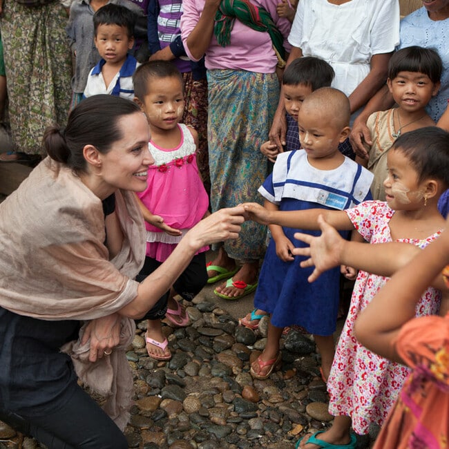 Angelina Jolie has made the world a better place, one deed at a time