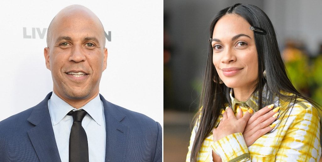 Cory Booker hints at a marriage to Rosario Dawson