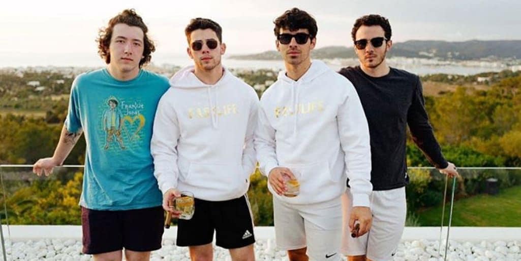 The Jonas Brothers had the cops called on them 3 times during Joe's bachelor party