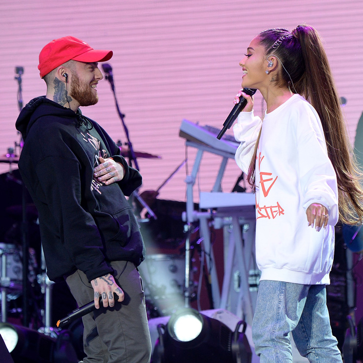 Ariana Grande and Mac Miller