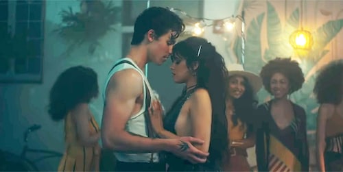 Camila Cabello talks shooting sexy Señorita video with Shawn Mendes