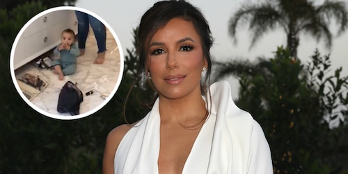 Baby Santiago helps mom Eva Longoria glam up for special day: 'it's bigger than my wedding day'