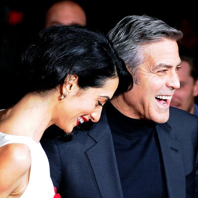 George Clooney and wife Amal Clooney