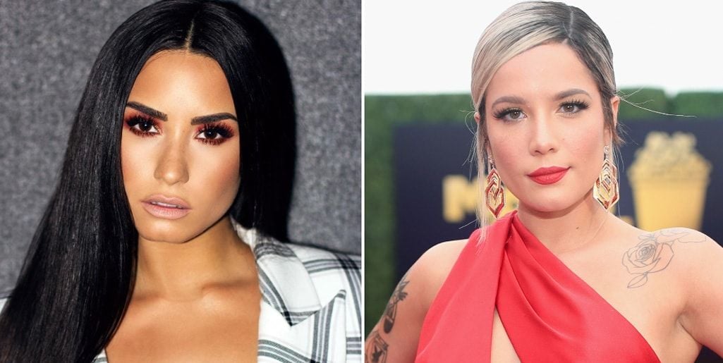 Demi Lovato praises Halsey over Rolling Stone cover showing armpit hair Demi Lovato praises Halsey over Rolling Stone cover showing armpit hair