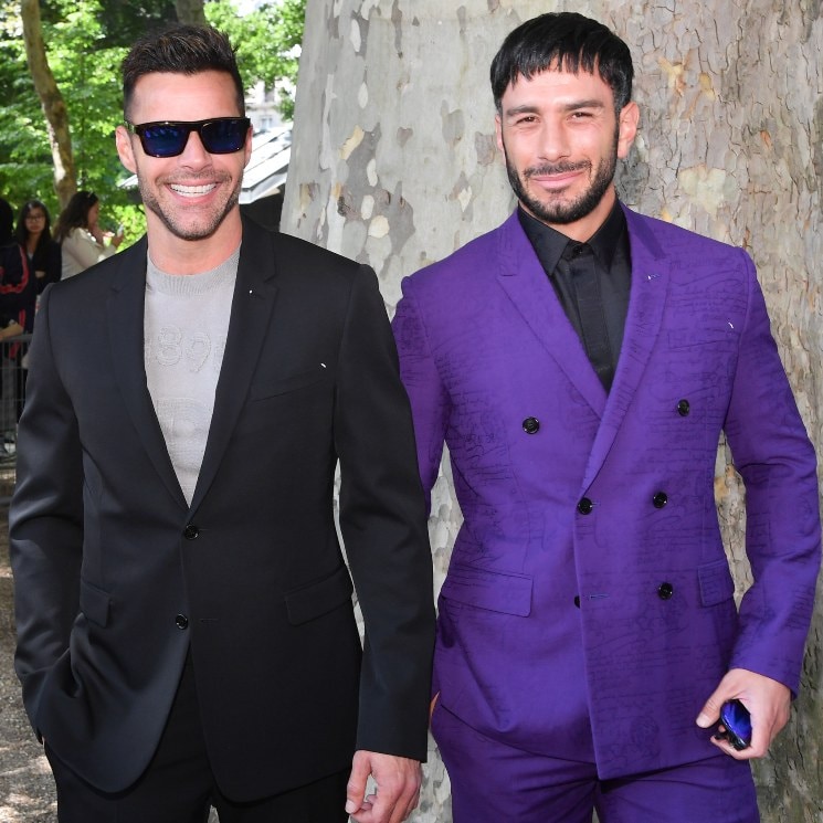 Ricky Martin and Jwan Yosef