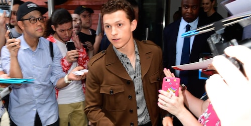 Tom Holland became real-life superhero and saved a fan from a crowd