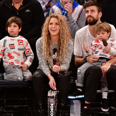 Shakira and Gerard Pique's kids meet sharks and their reaction is hilarious!