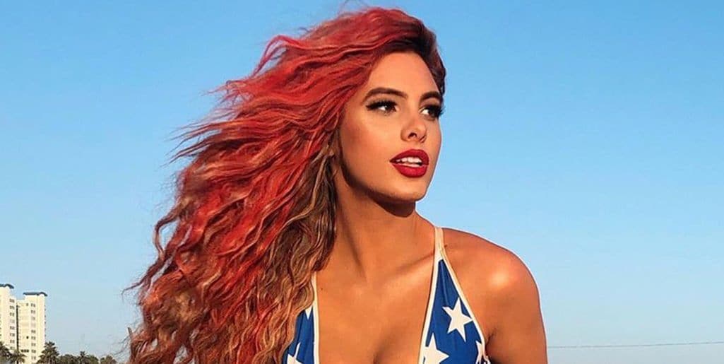 Red, white & blue: Lele Pons celebrates first Fourth of July as an American Citizen with gorgeous selfie