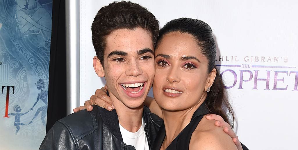 Cameron Boyce's movie mom Salma Hayek pays tribute to the actor