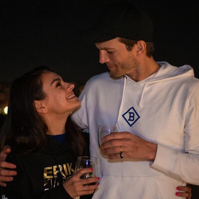 Ashton Kutcher and Mila Kunis husband and wife in love