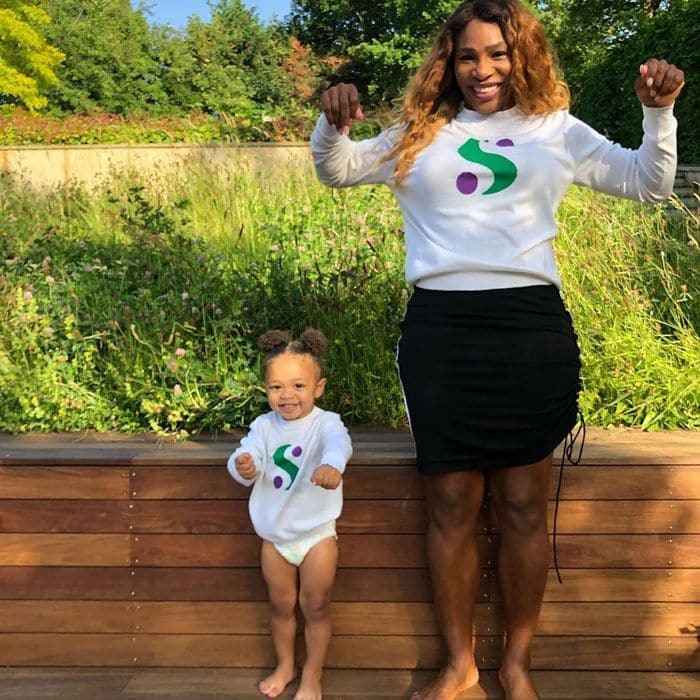 Serena Williams shares cute video working out with daughter Olympia