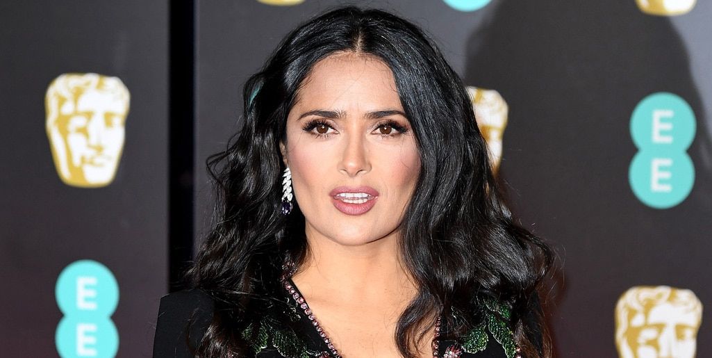 Salma Hayek shows off her fancy footwork for her Amazon Prime Video