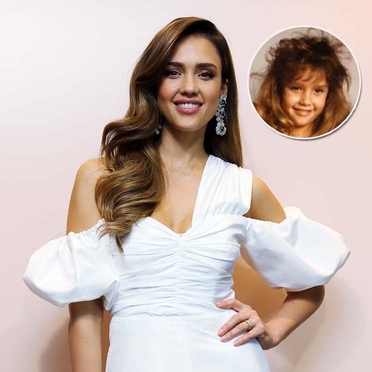 jessica alba throwback picture