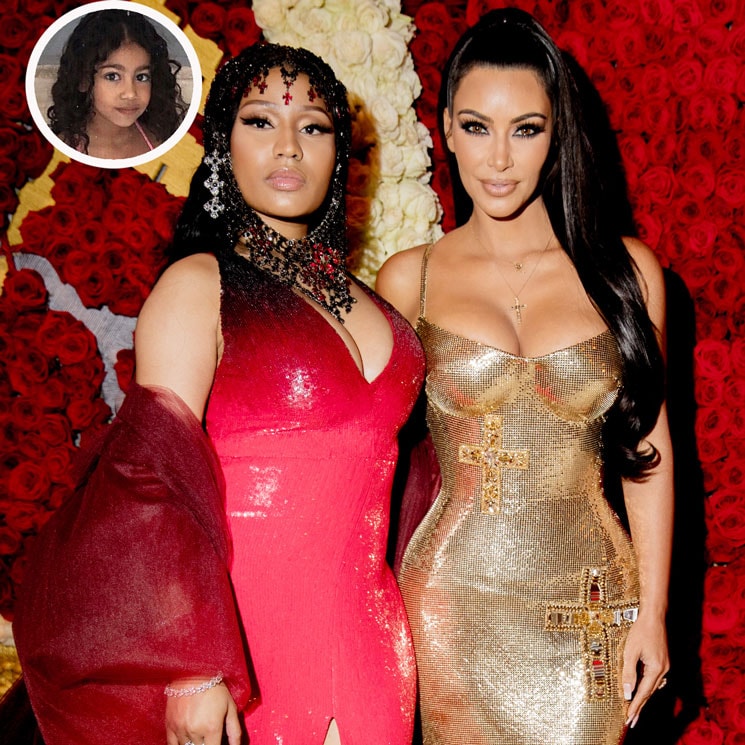 Kim Kardashian shares sparkly gift Nicki Minaj gave to North West