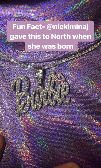 Kardashian shares gift Nicki Minaj gave to North West
