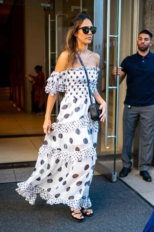 Amal clooney polka deals dot dress